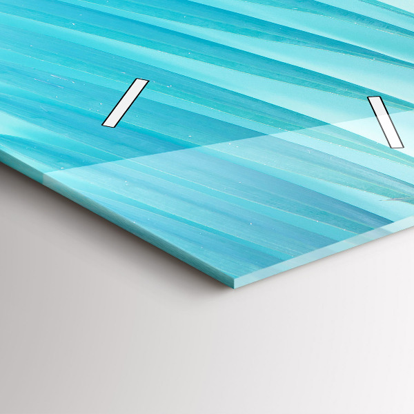 Téglalap alakú üvegóra Trópusi pálmafa