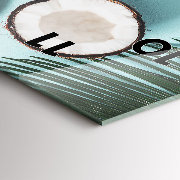 Téglalap alakú üvegóra Nyári kompozíció