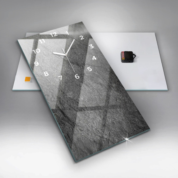 Téglalap alakú üvegóra Vulkáni kőzet