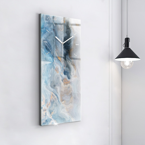 Téglalap alakú üvegóra Márvány minta