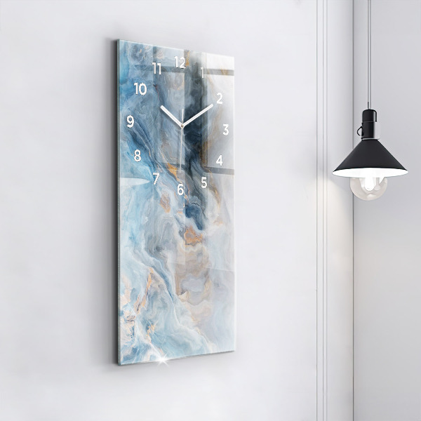 Téglalap alakú üvegóra Márvány minta