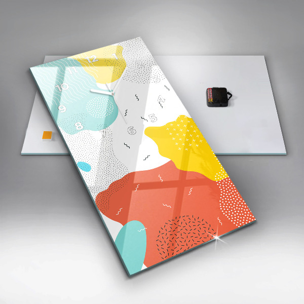 Téglalap alakú üvegóra POP absztrakció