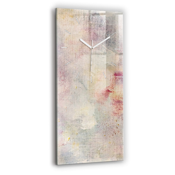 Téglalap alakú üvegóra Festett absztrakció