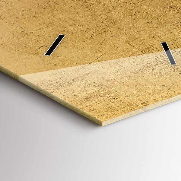 Téglalap alakú üvegóra Dekoratív vászon