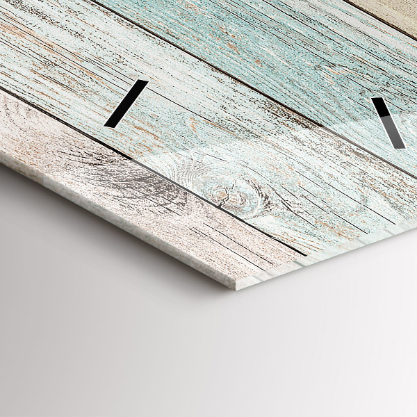 Téglalap alakú üvegóra Színes táblák