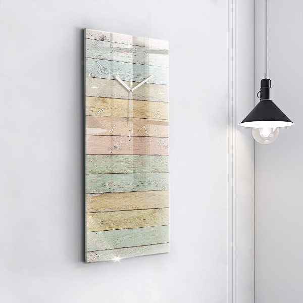 Téglalap alakú üvegóra Színes táblák