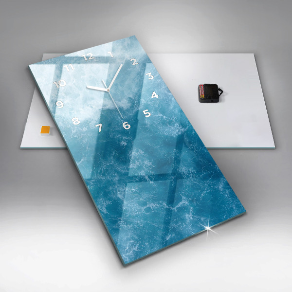 Téglalap alakú üvegóra Tengervíz