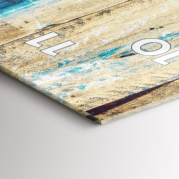 Téglalap alakú üvegóra Karcos fa