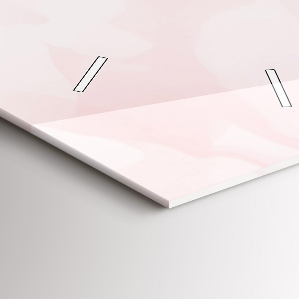 Téglalap alakú üvegóra Virágzó rózsák