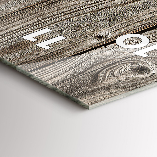 Téglalap alakú üvegóra Napraforgó táblákon