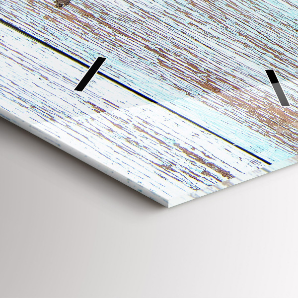 Téglalap alakú üvegóra Pasztell fa