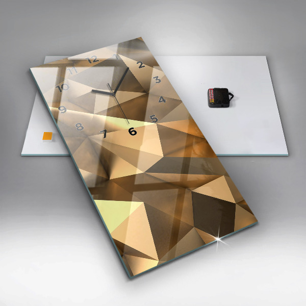 Téglalap alakú üvegóra Geometriai textúra