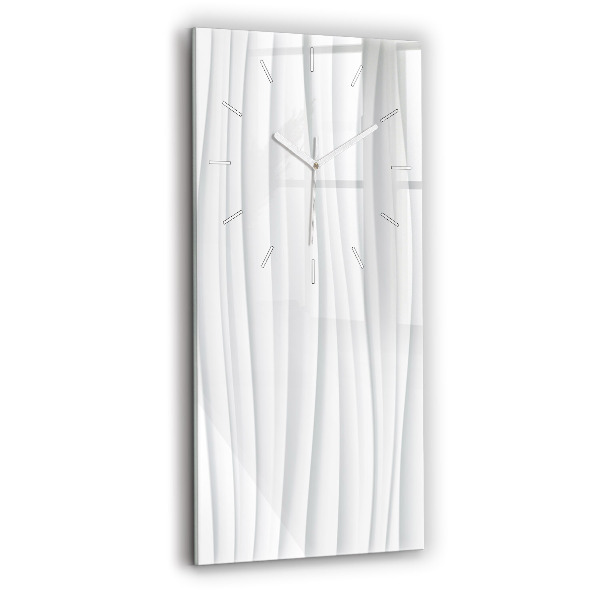 Téglalap alakú üvegóra Hullámok textúrája