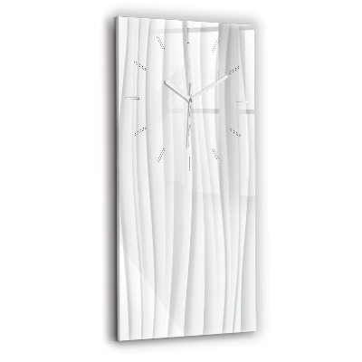 Téglalap alakú üvegóra Hullámok textúrája