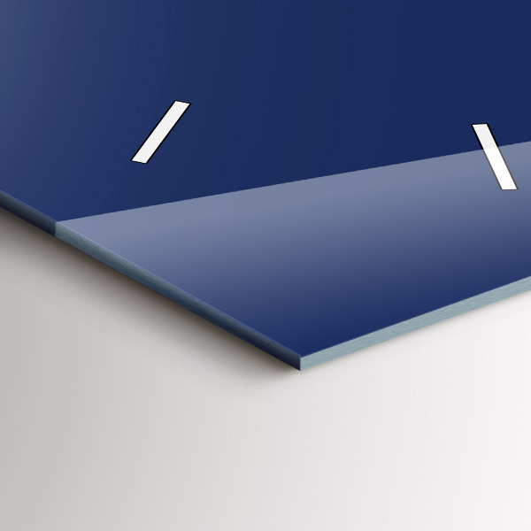 Téglalap alakú üvegóra Sötétkék színű