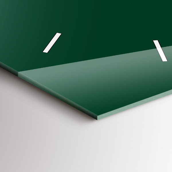 Téglalap alakú üvegóra Színe üveg zöld