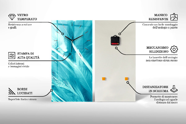 Téglalap alakú üvegóra Szürke szín