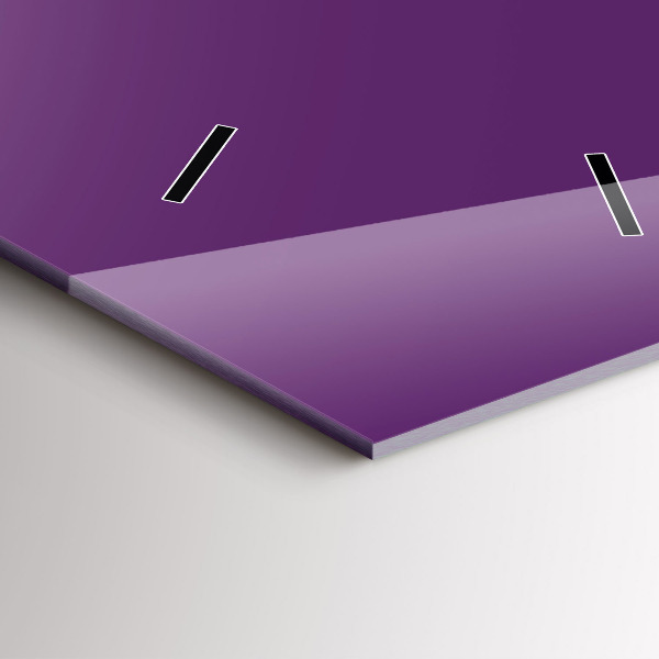 Téglalap alakú üvegóra Ibolya