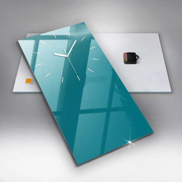 Téglalap alakú üvegóra Tenger színe