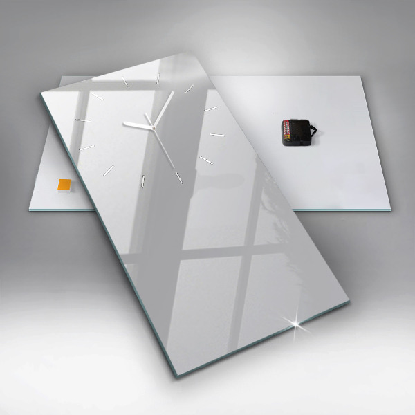 Téglalap alakú üvegóra Szín világos szürke