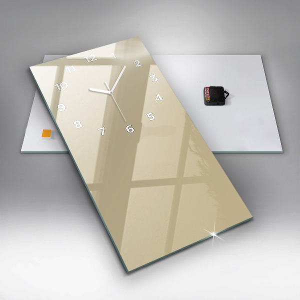 Téglalap alakú üvegóra Bézs színű