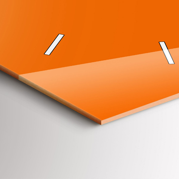 Téglalap alakú üvegóra Narancs színű