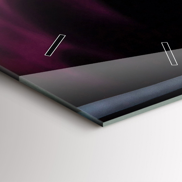 Téglalap alakú üvegóra Vörösbor