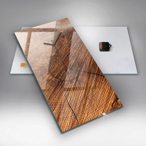 Téglalap alakú üvegóra Dekoratív fa