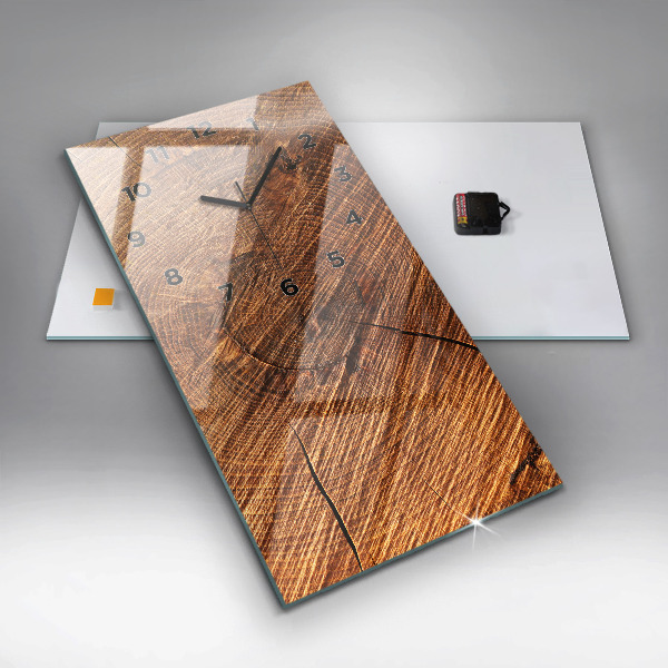 Téglalap alakú üvegóra Dekoratív fa