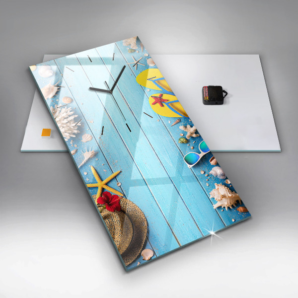 Téglalap alakú üvegóra Strand kiegészítők