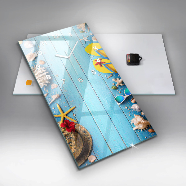 Téglalap alakú üvegóra Strand kiegészítők