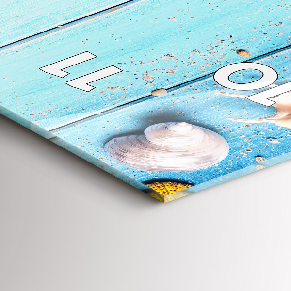 Téglalap alakú üvegóra Strand kiegészítők