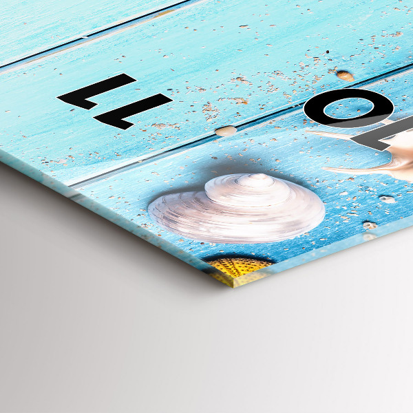 Téglalap alakú üvegóra Strand kiegészítők