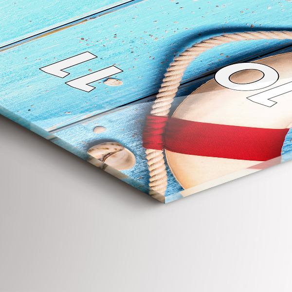 Téglalap alakú üvegóra Strand kiegészítők