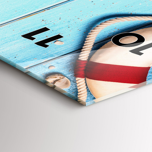 Téglalap alakú üvegóra Strand kiegészítők