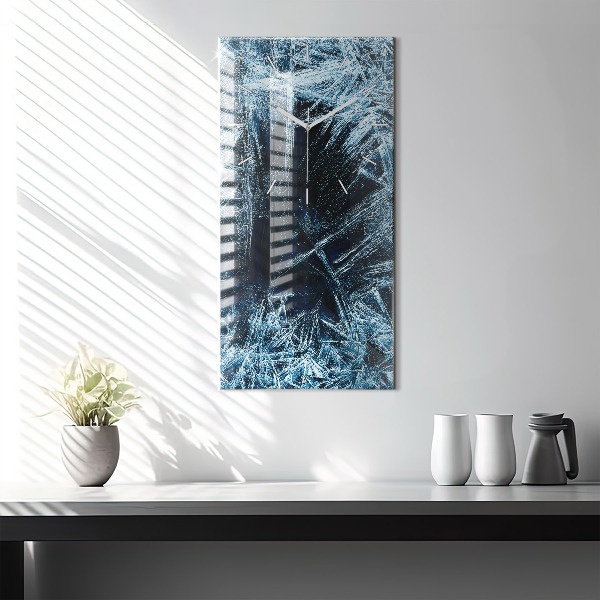 Téglalap alakú üvegóra Fagyott fal