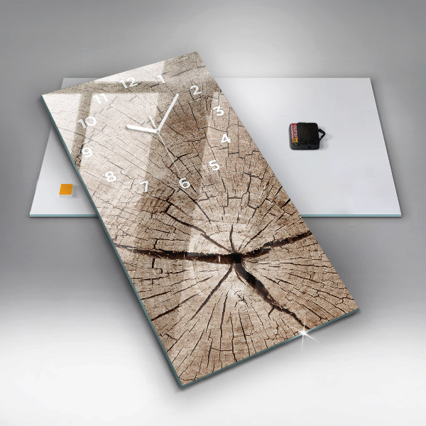 Téglalap alakú üvegóra Régi fa tuskó