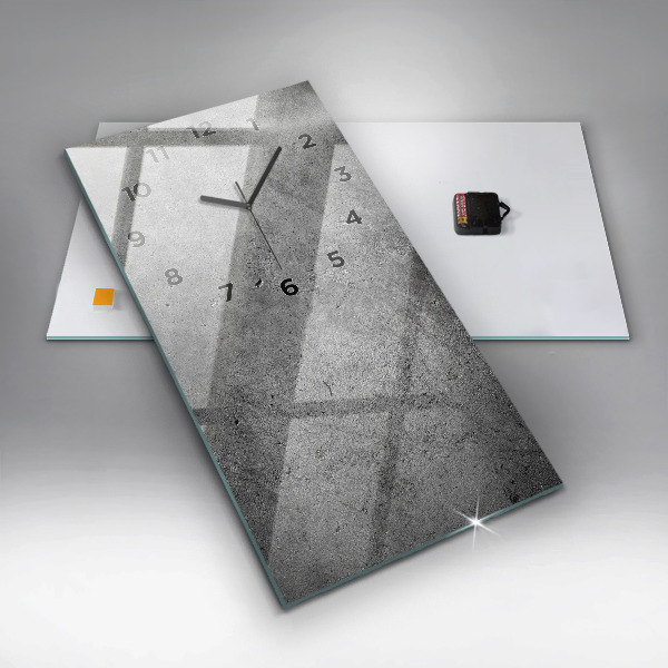 Téglalap alakú üvegóra Ipari fal