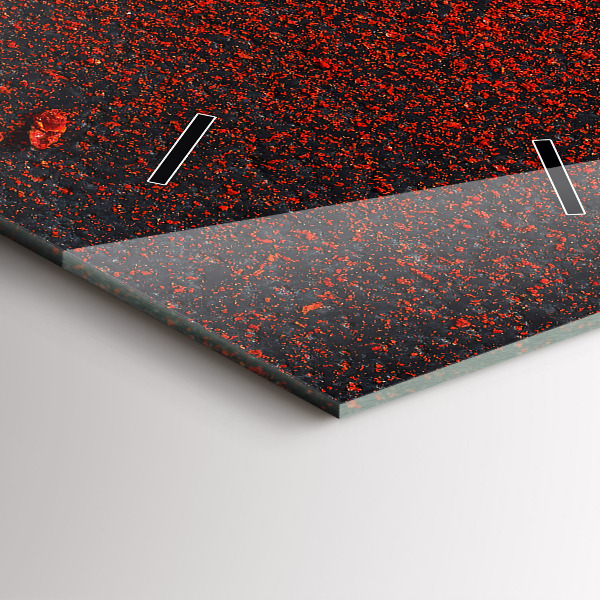 Téglalap alakú üvegóra Pirospaprika fűszerezés