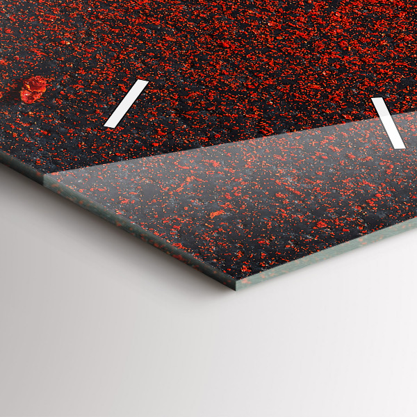 Téglalap alakú üvegóra Pirospaprika fűszerezés