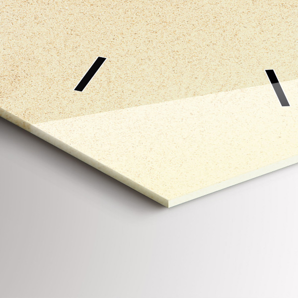 Téglalap alakú üvegóra Arany absztrakció