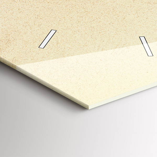 Téglalap alakú üvegóra Arany absztrakció