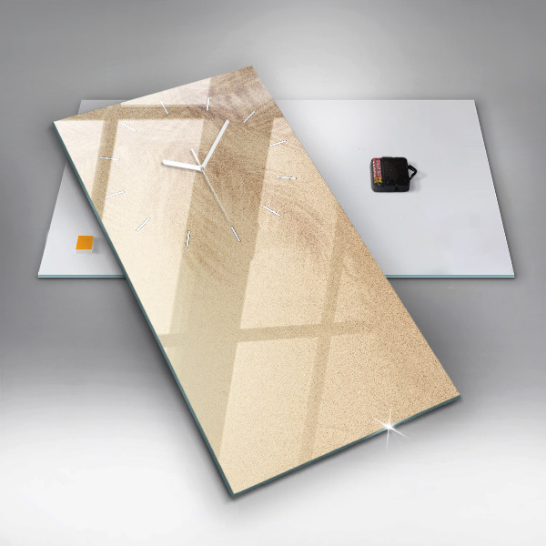 Téglalap alakú üvegóra Arany absztrakció