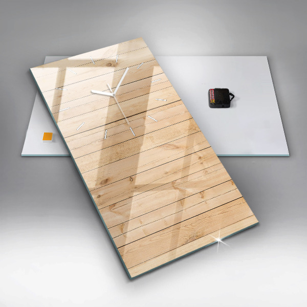 Téglalap alakú üvegóra Fa táblák