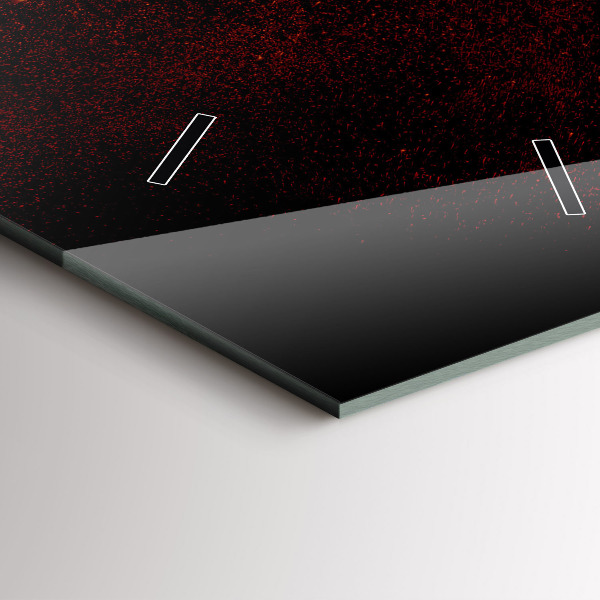 Téglalap alakú üvegóra Chili paprika