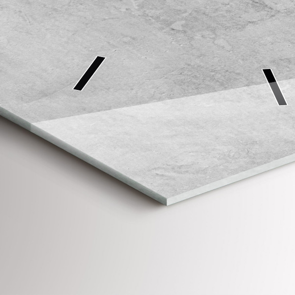 Téglalap alakú üvegóra Kőfal