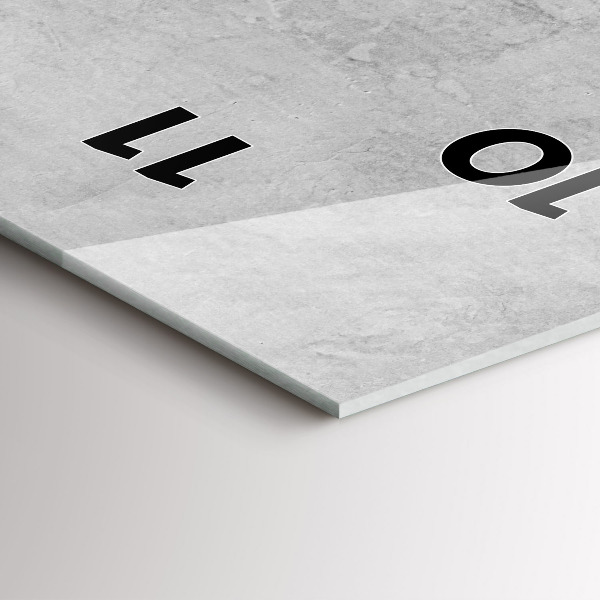 Téglalap alakú üvegóra Kőfal