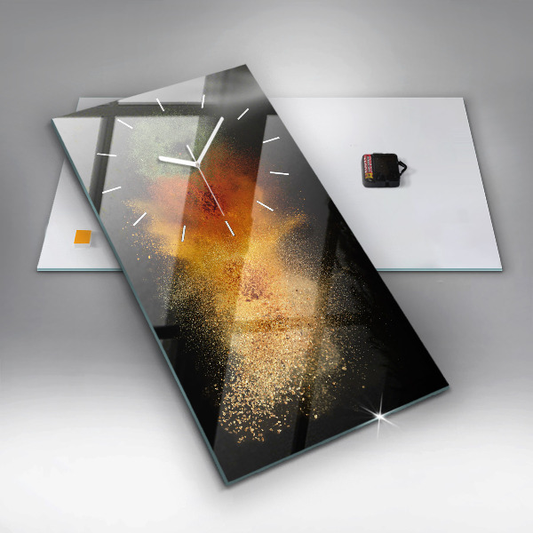 Téglalap alakú üvegóra Szétszórt fűszerek