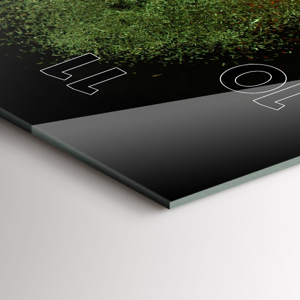 Téglalap alakú üvegóra Szétszórt fűszerek