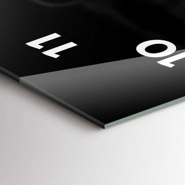 Téglalap alakú üvegóra Csésze és kávébab